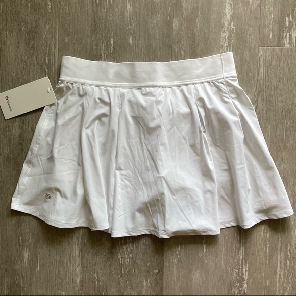 Lululemon Tennis Time High-Rise Skirt - White - Picture 3 of 10